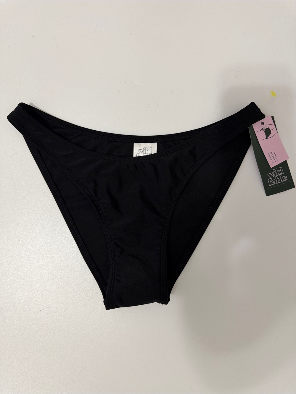 wild fable Black Bikini Bottom - Sleek Classic Cut